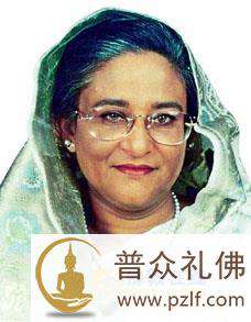 孟加拉总理接见Buddha Krishti Proc